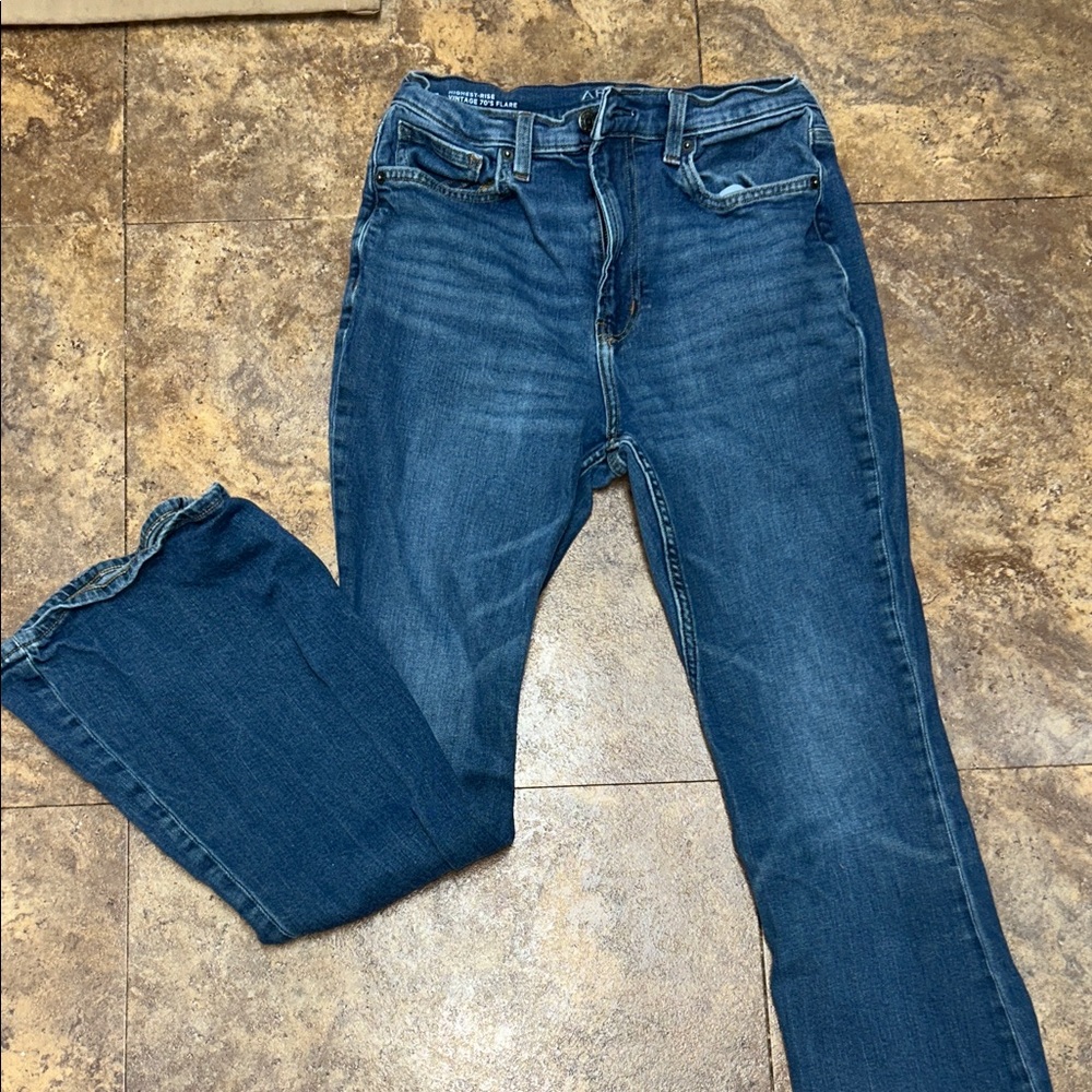 Arizona Jean Company Women's Blue Flare Jeans